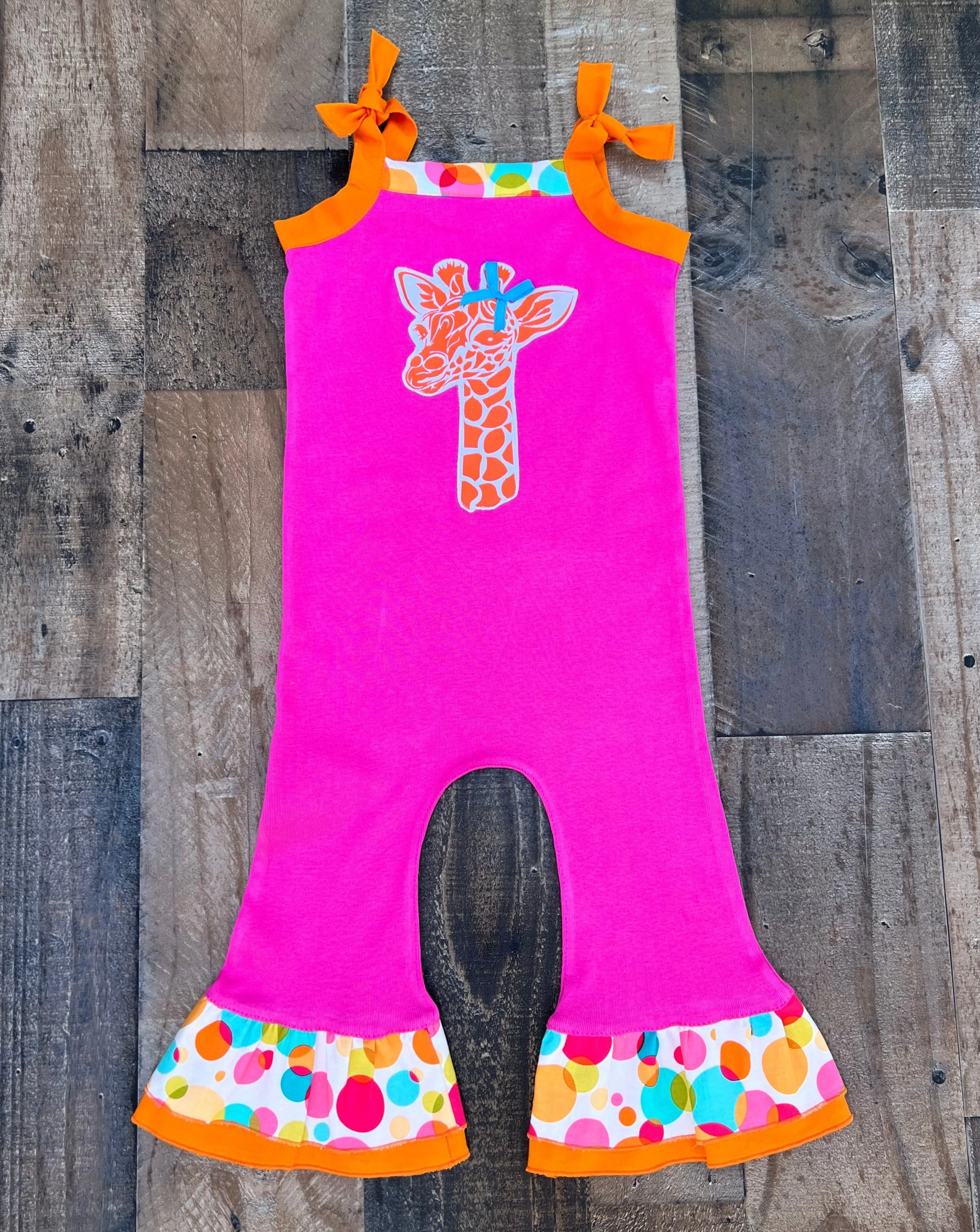 1 Piece Giraffe Romper