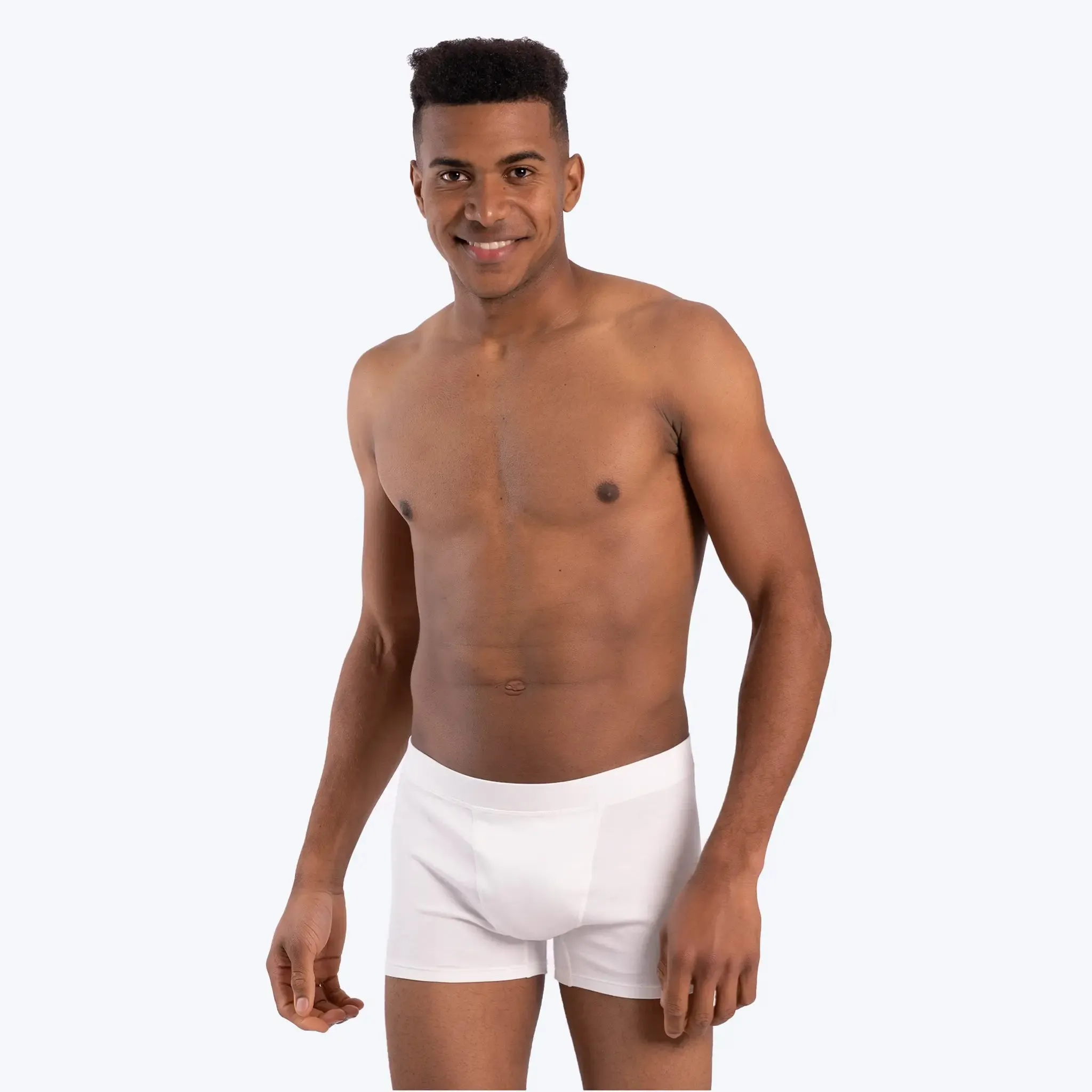 3 Pack - Men's Organic Pima Cotton Boxer Briefs