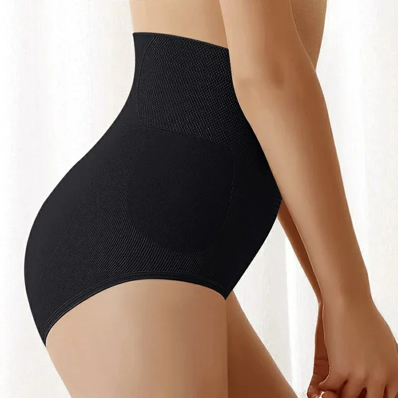 6 Pcs High Waist Slimming Tummy Butt Lift Underwear Shapers Women's Panties-V1278