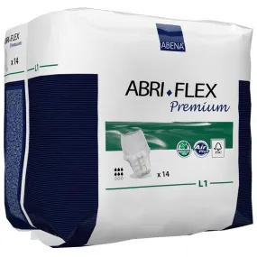 Abena Abri-Flex L1 Premium Protective Underwear Large, 39" - 55"