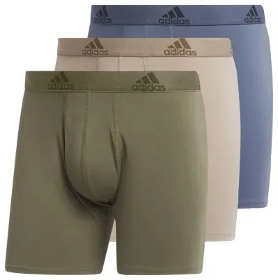 adidas Men's Stretch Cotton 3-Pack Boxer Brief