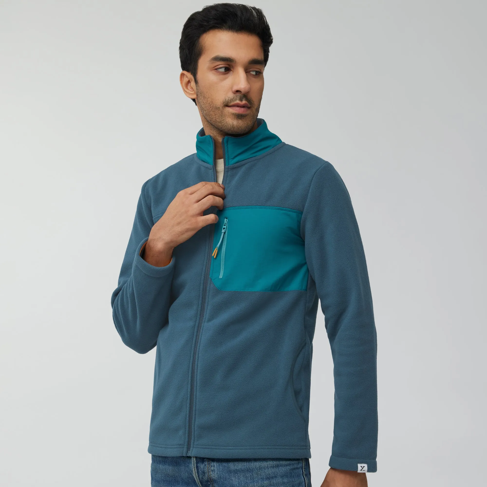 Alterra Fleece Jackets Sea Blue