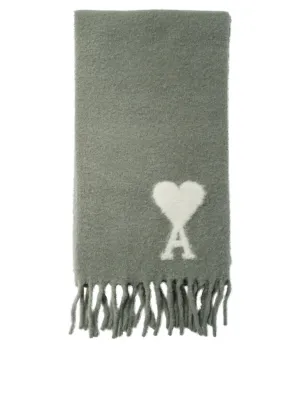 Ami Paris Ami De Coeur Scarf