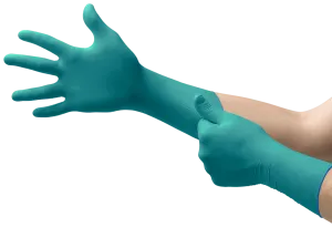 Ansell Microflex Integra Ec Powder-Free Extended Cuff Nitrile Exam Gloves Gloves Exam Nitrile Microflexintegra Large S9 50/Bx 10Bx/Cs