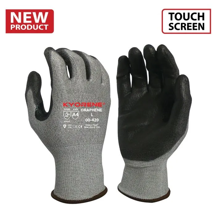 Armor Guys 00-420 KYORENE A4 Cut Touch Screen Glove, Box of 12