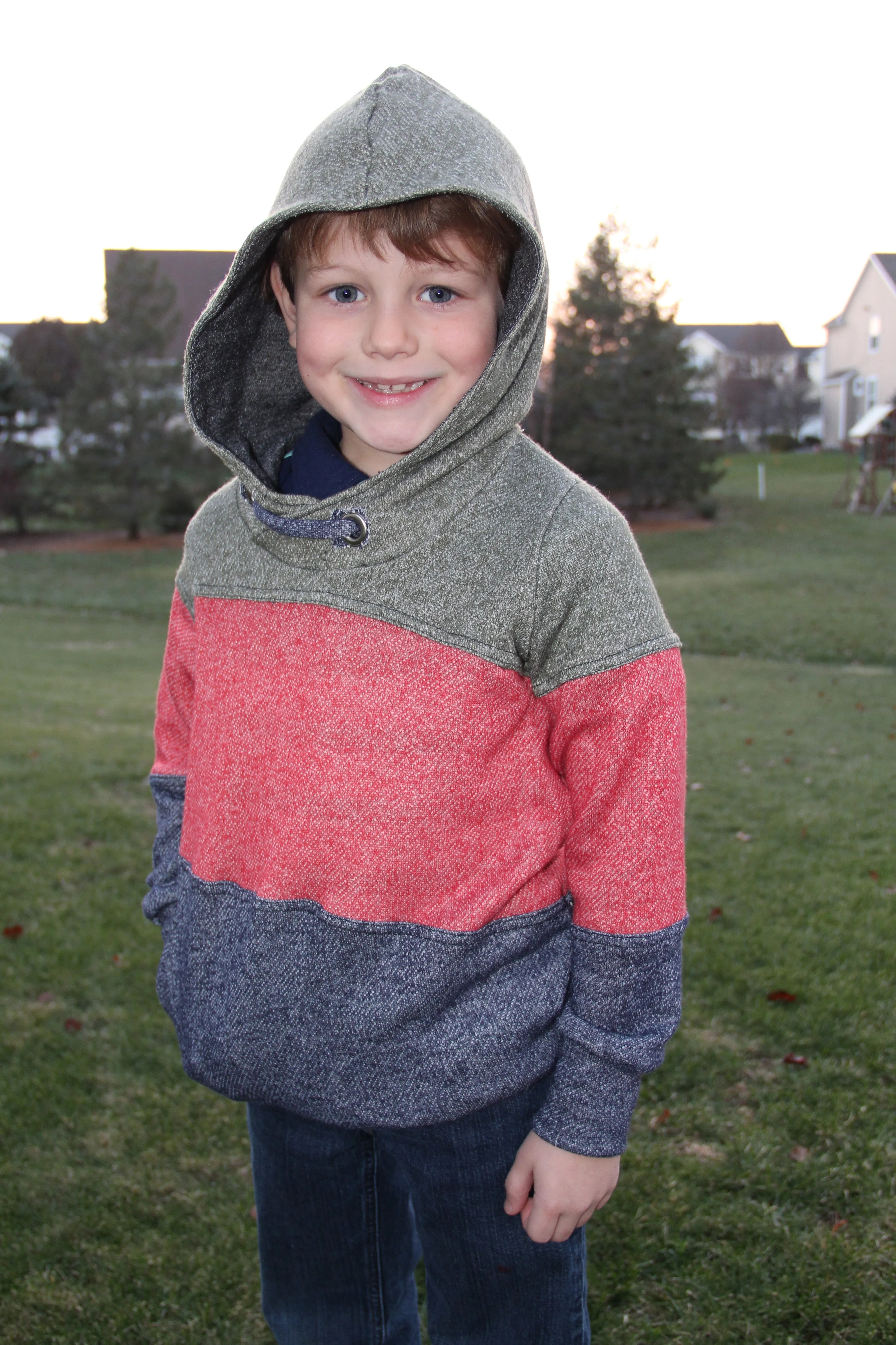 Around the Block Hoodie Pattern (kids)