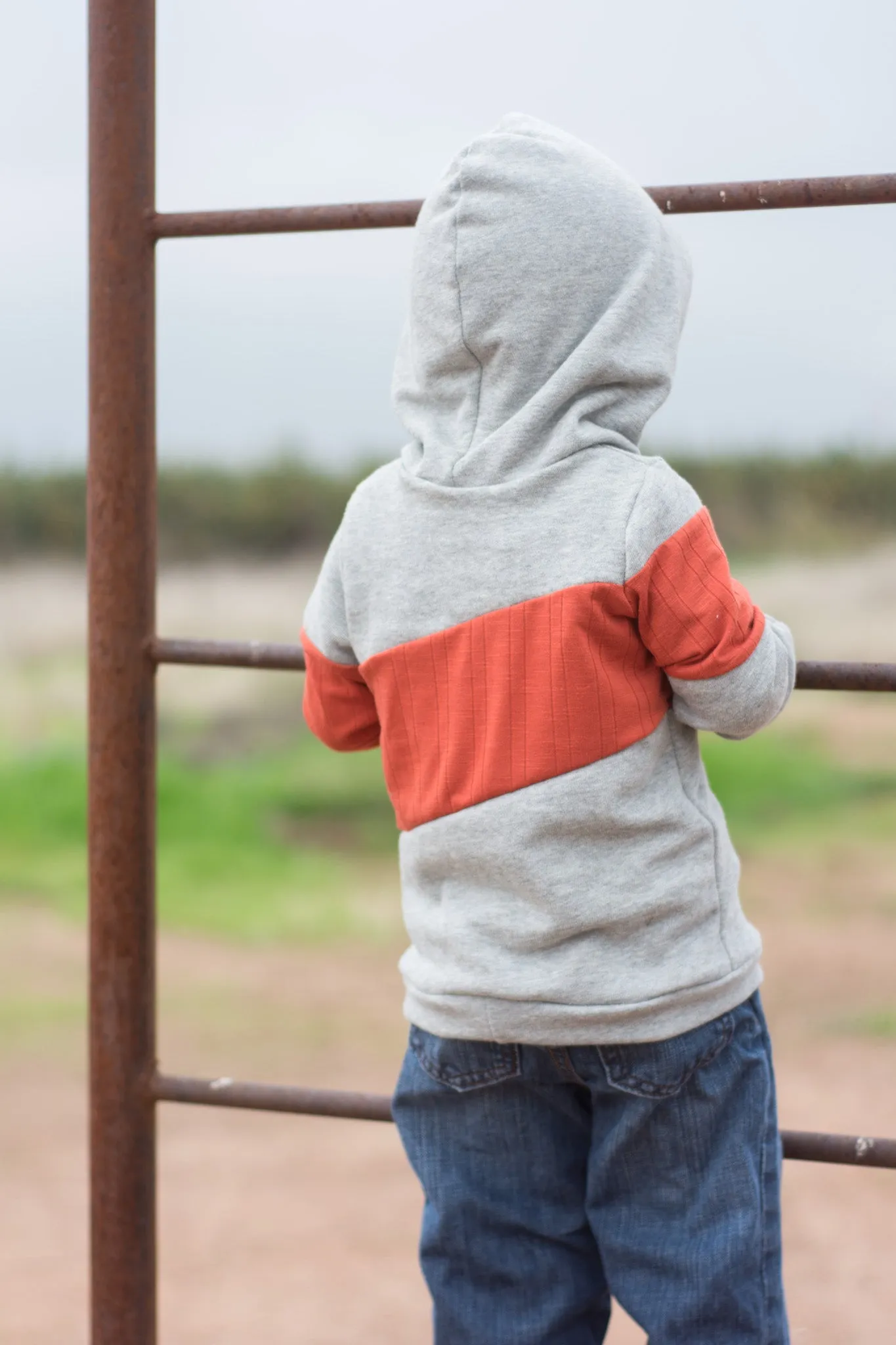 Around the Block Hoodie Pattern (kids)