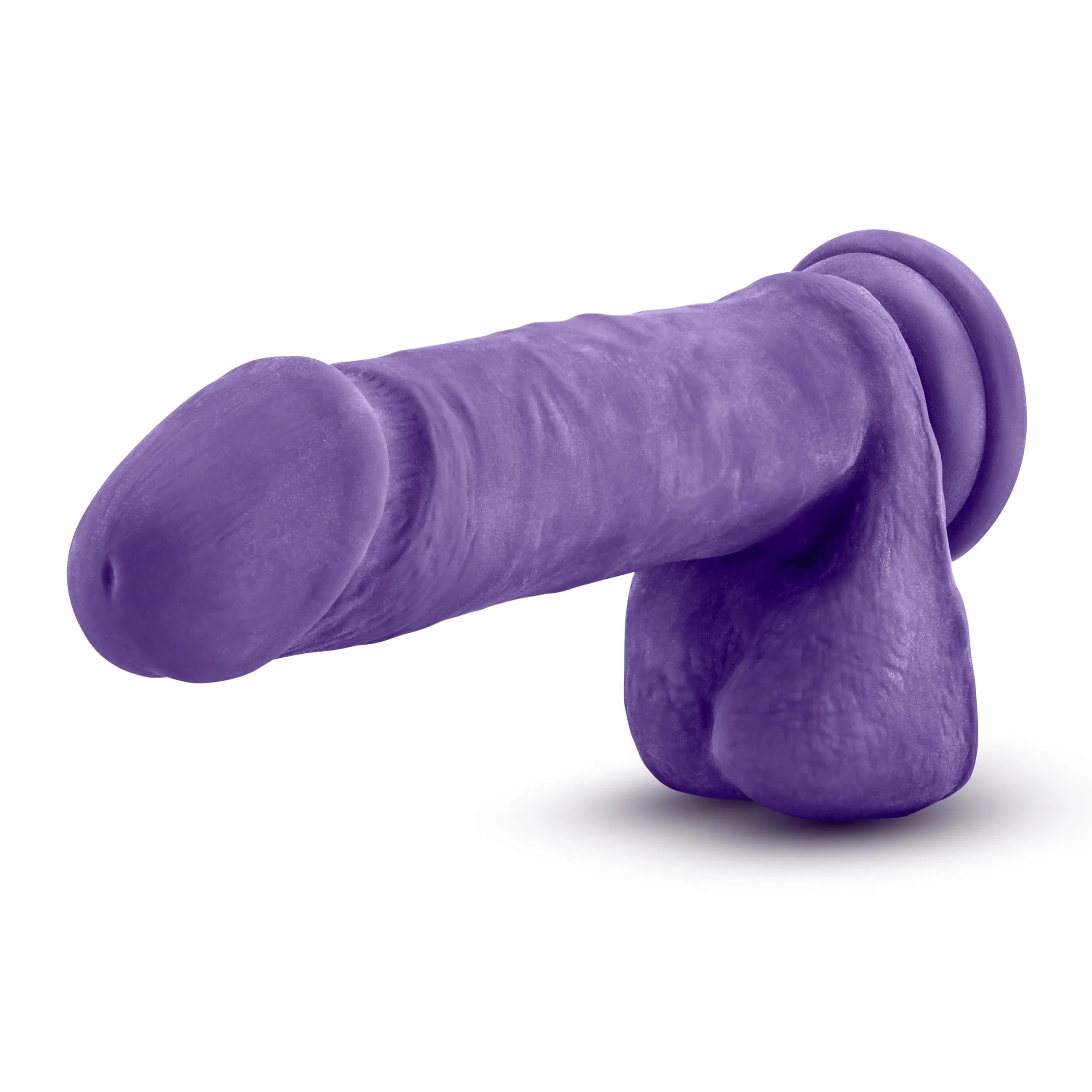 Au Naturel Bold Hero 8in Dildo Purple