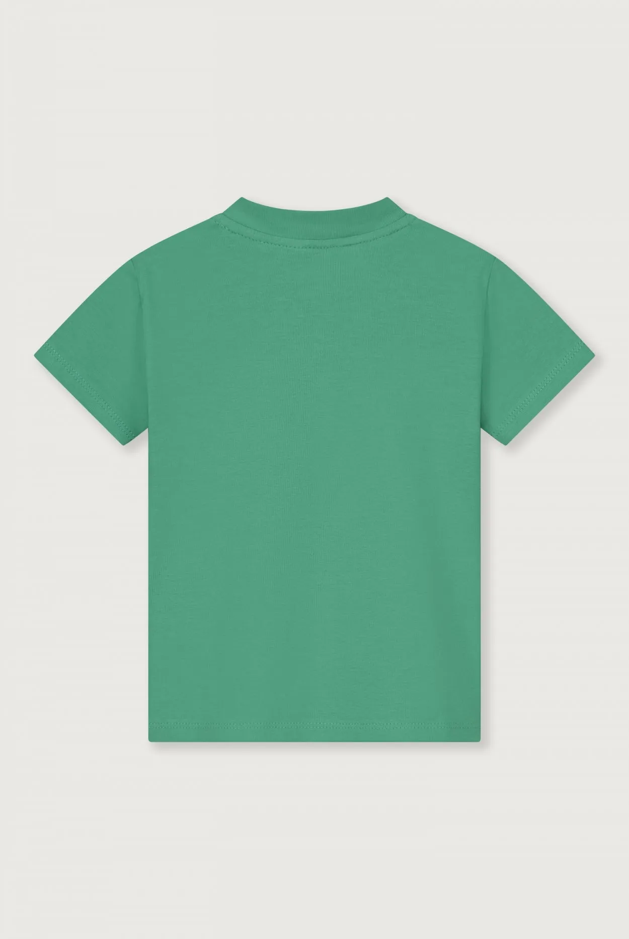 Baby S/S Henley Tee | Bright Green