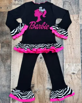 Barbie Zebra Print Outfit