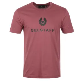 Belstaff Signature T Shirt in Mulberry