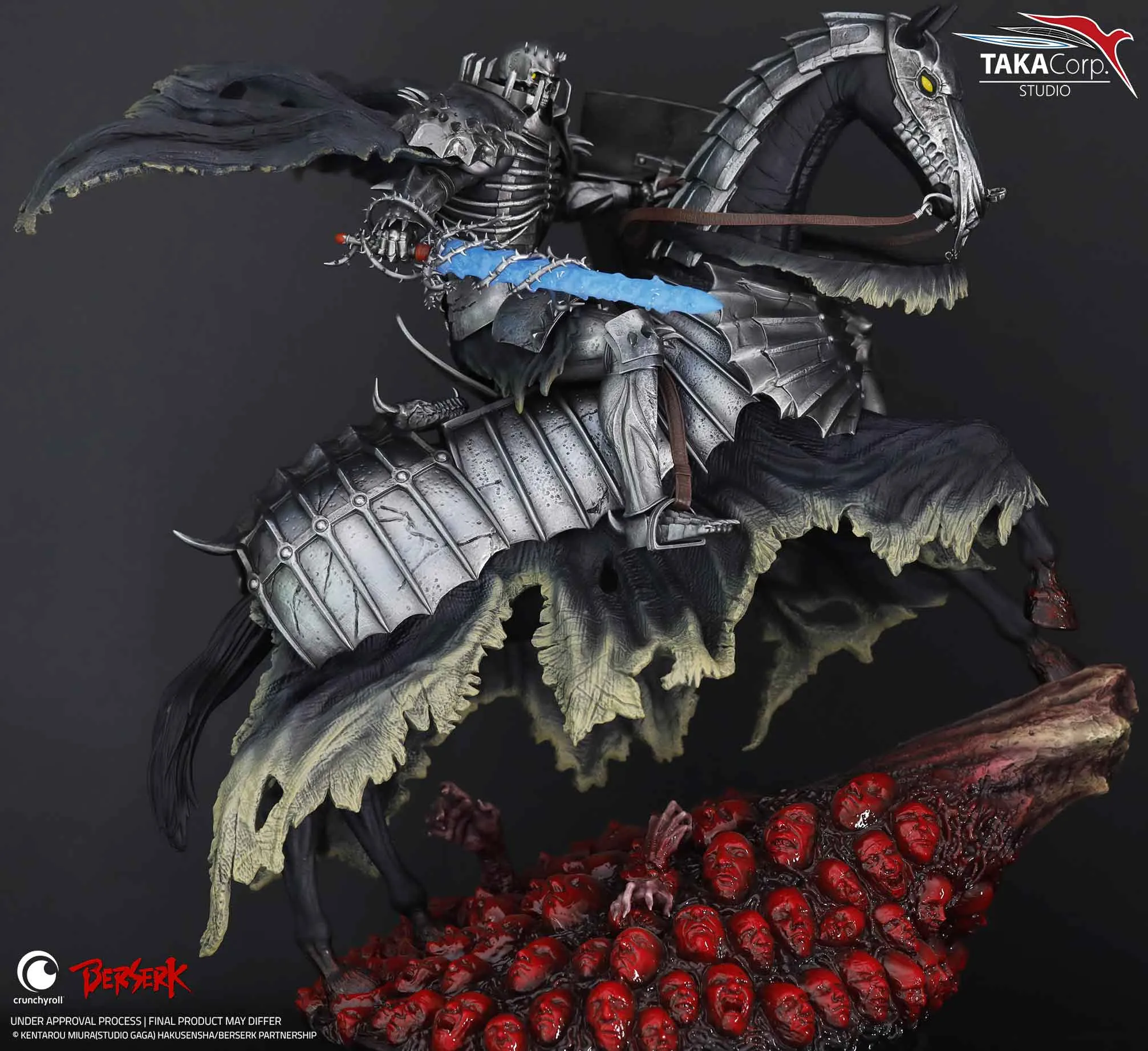 Berserk Skull Knight on Horse