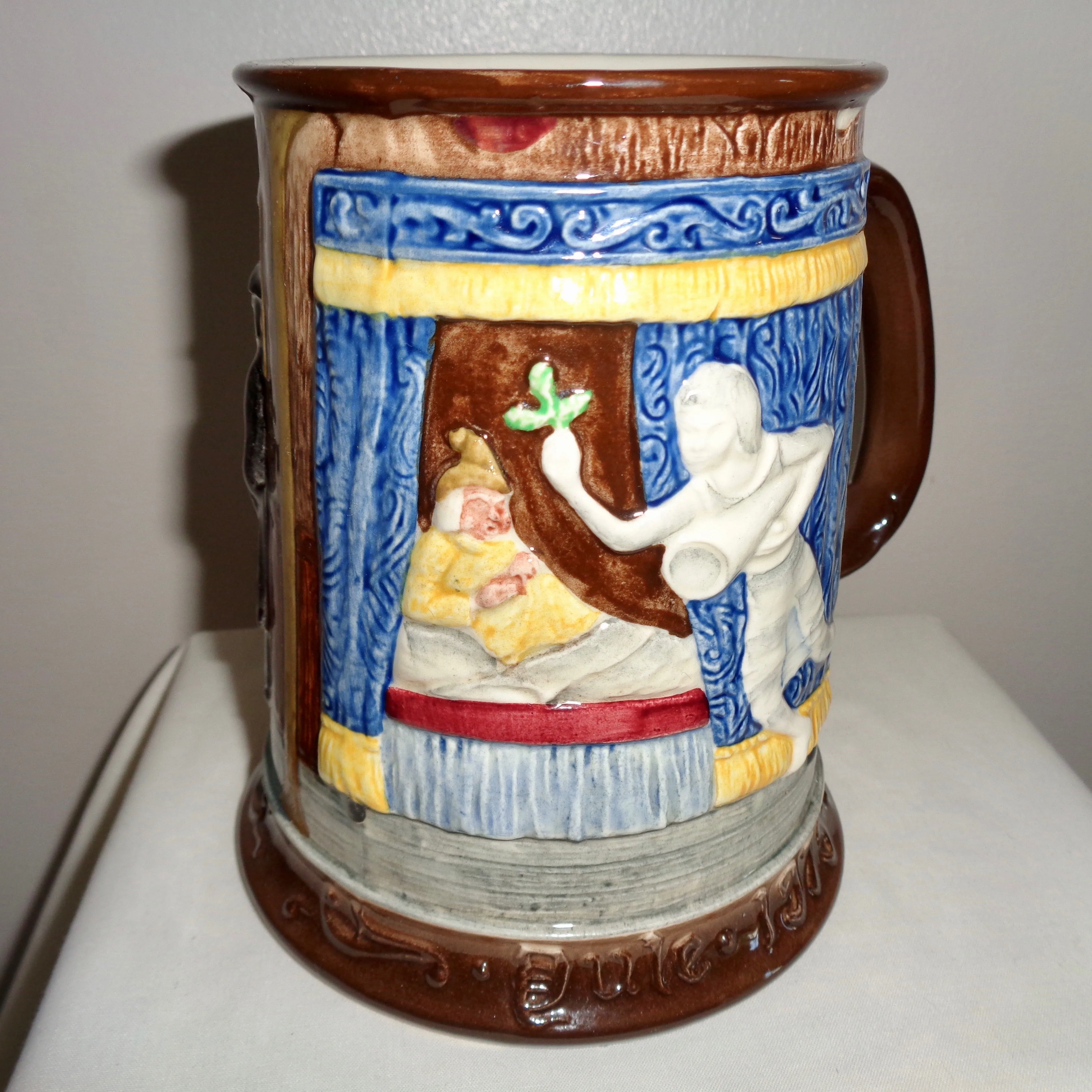 Beswick Christmas Carol Yule 1975 Tankard/Mug