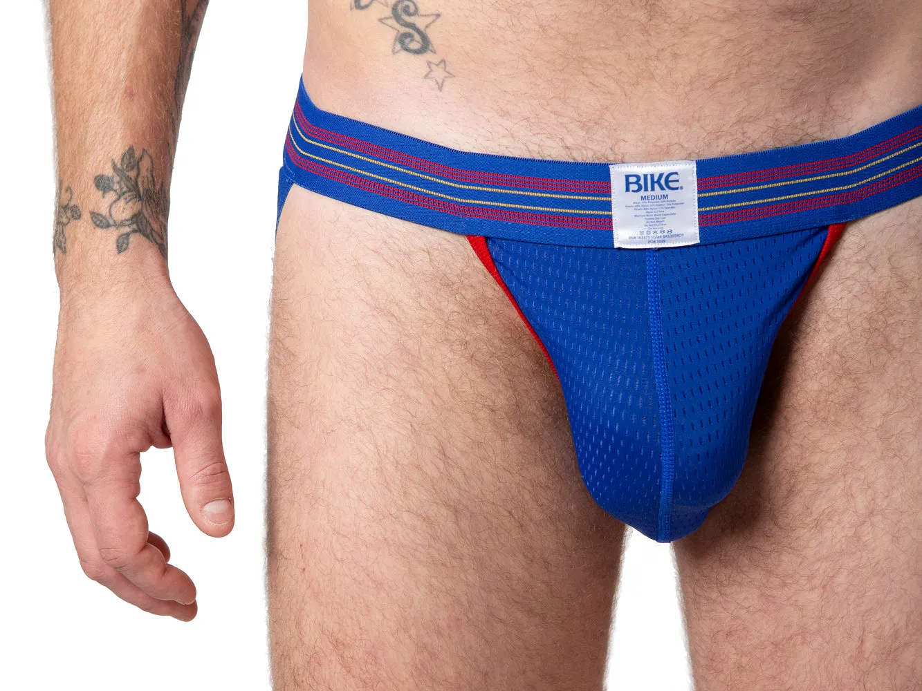 BIKE Mesh Jockstrap Royal Blue