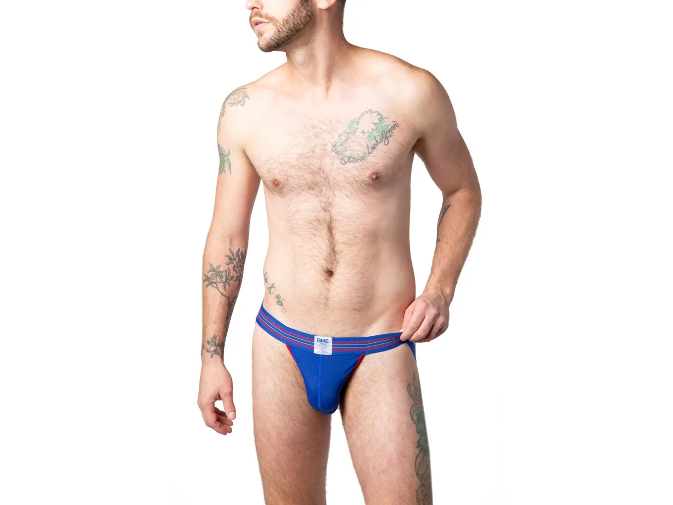 BIKE Mesh Jockstrap Royal Blue