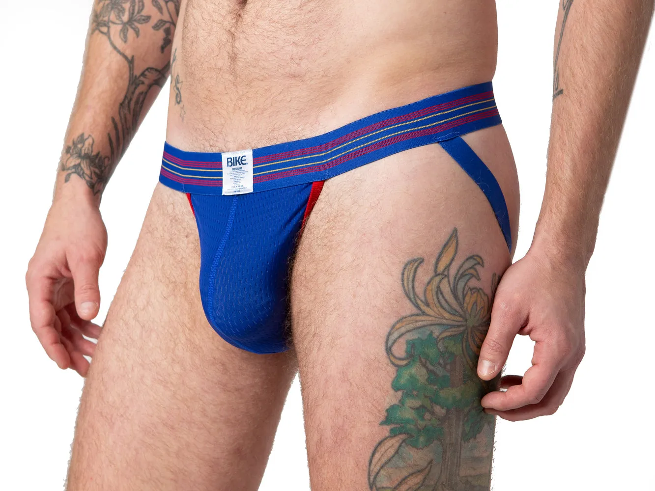 BIKE Mesh Jockstrap Royal Blue