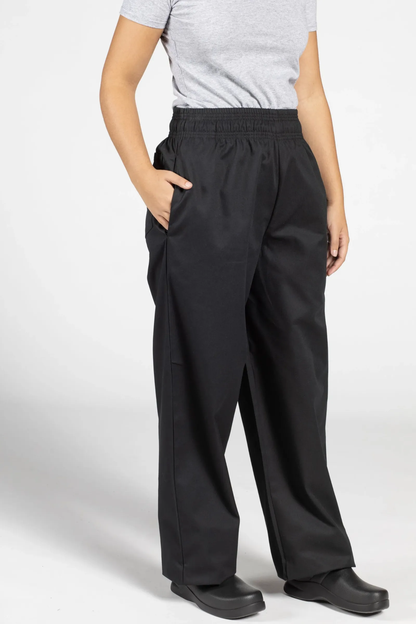 Black Classic Chef Pant (3")