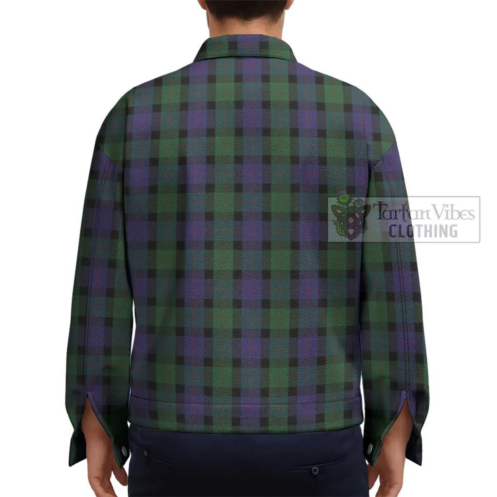 Blair Tartan Unisex Lapel Cotton Jacket