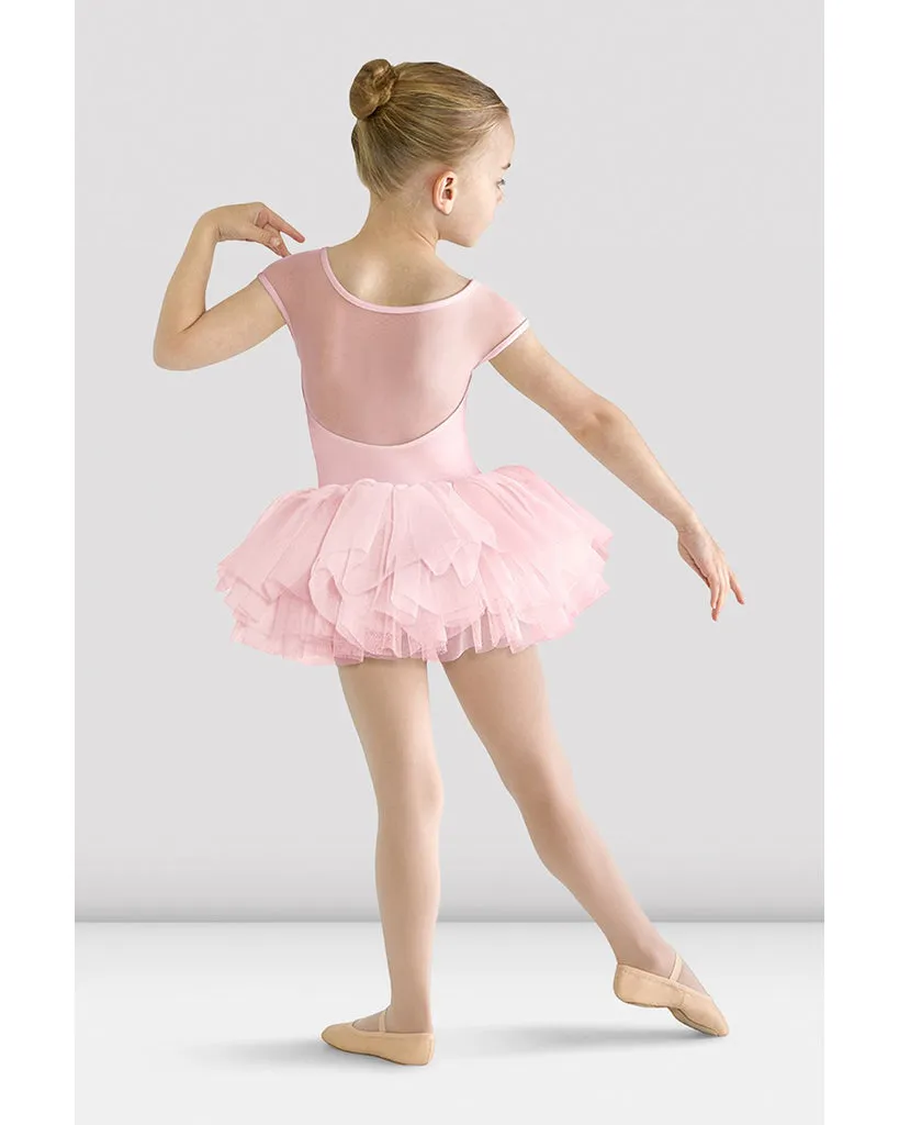 Bloch Hanami Mesh Cap Sleeve Tutu Ballet Dress - CL5562 Girls