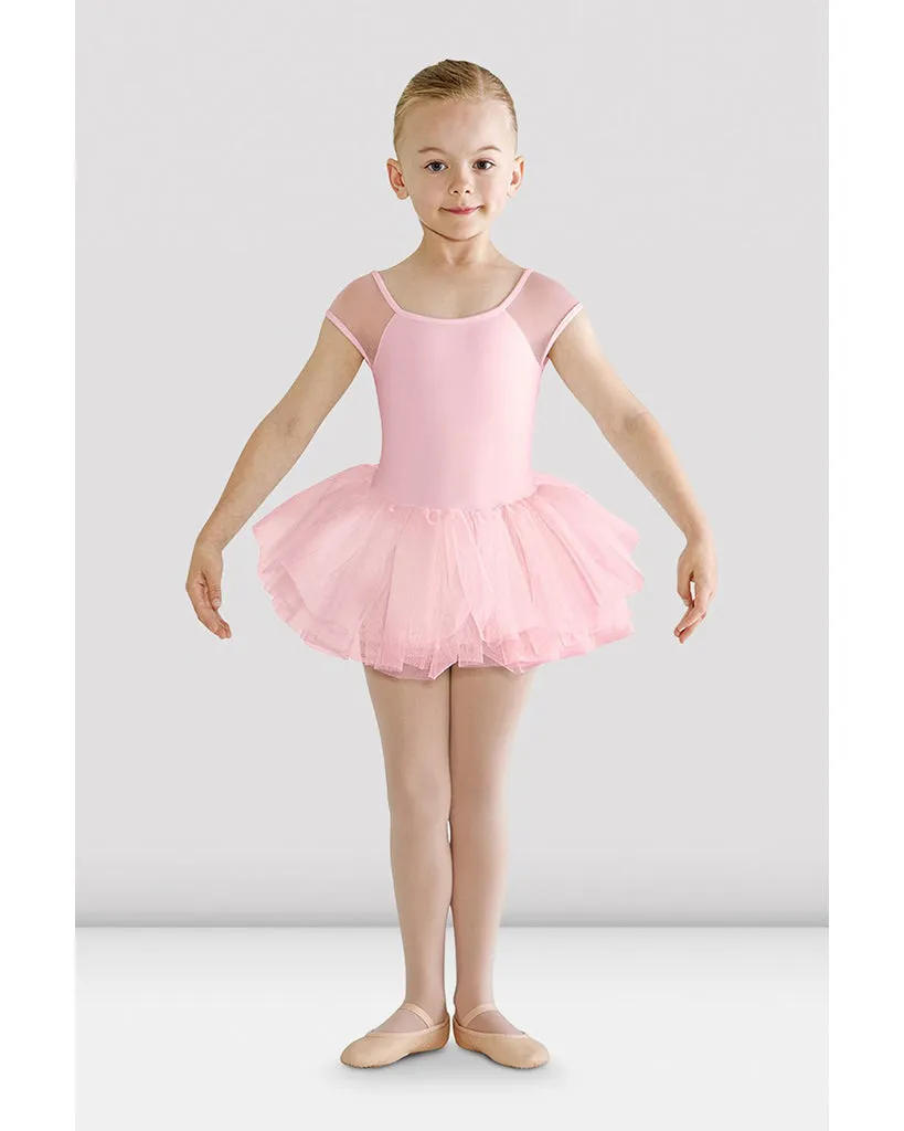 Bloch Hanami Mesh Cap Sleeve Tutu Ballet Dress - CL5562 Girls