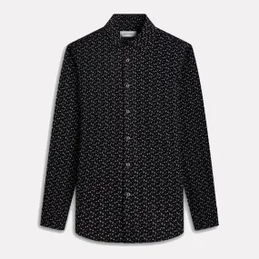 Bugatchi OOOHCOTTON James Long Sleeve Shirt / Black