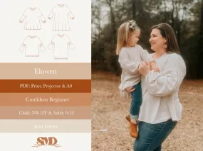 Bundle Elowen Dress and Top Digital Sewing Pattern