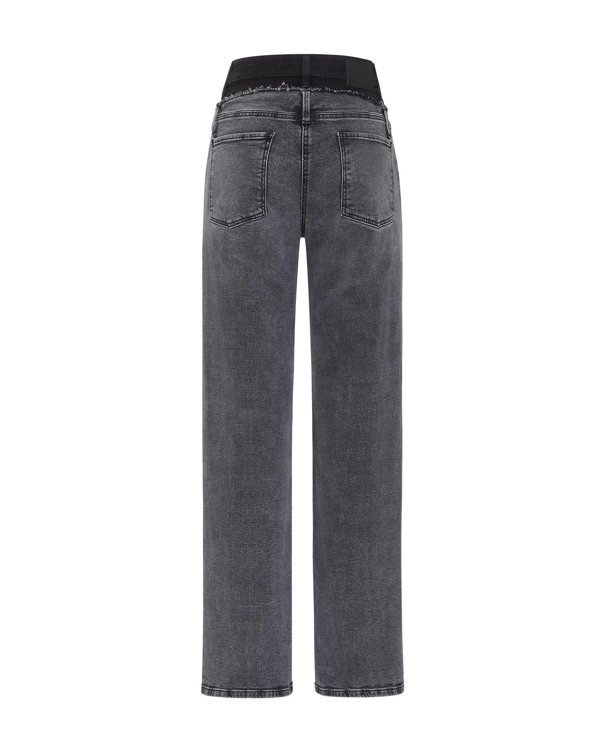 Cambio Shannen Two Tone Waist Jeans