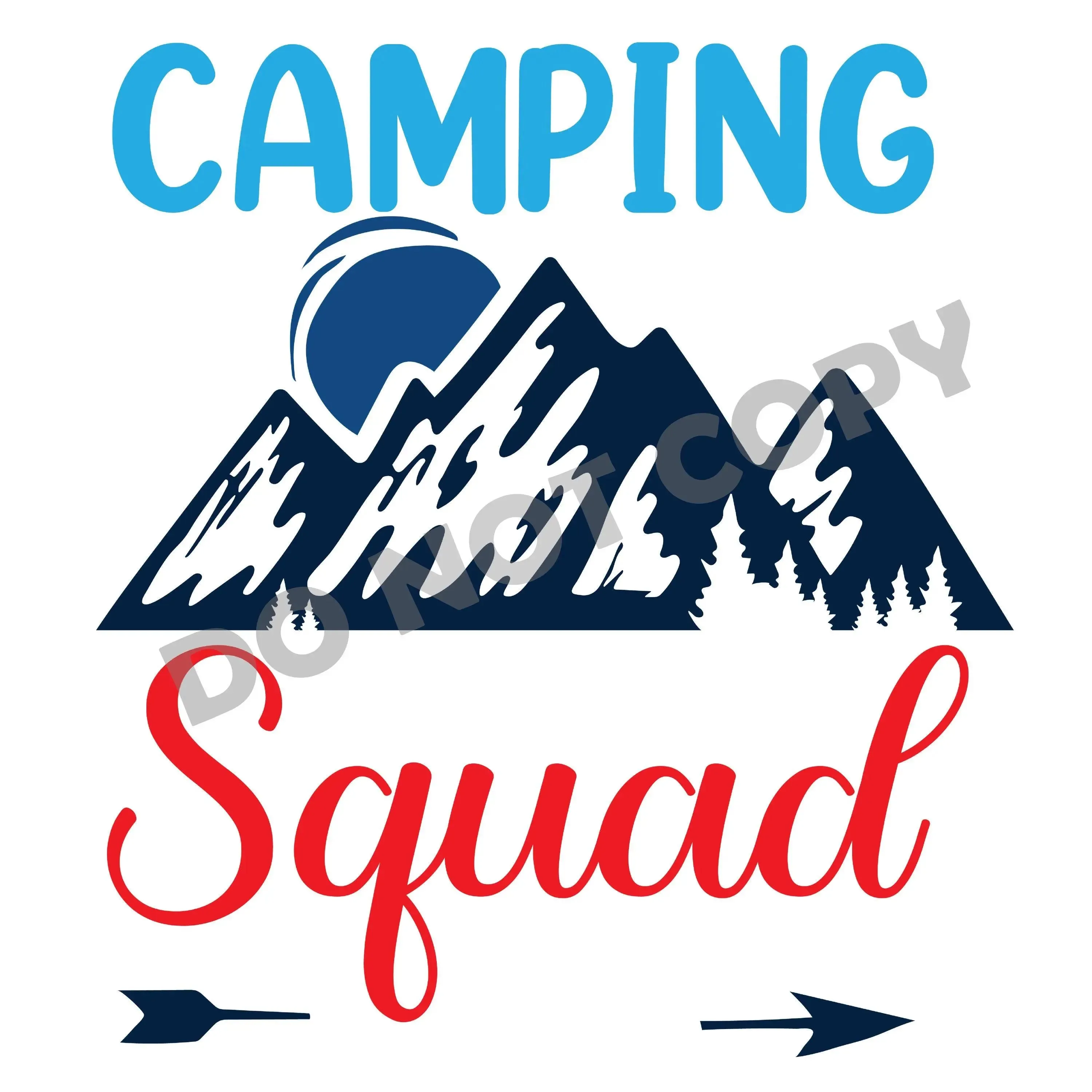 Camping Squad - DTF Transfer