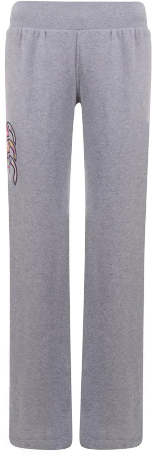 Canterbury Uglies Fleece Open Hem Girls Classic Marle Pants