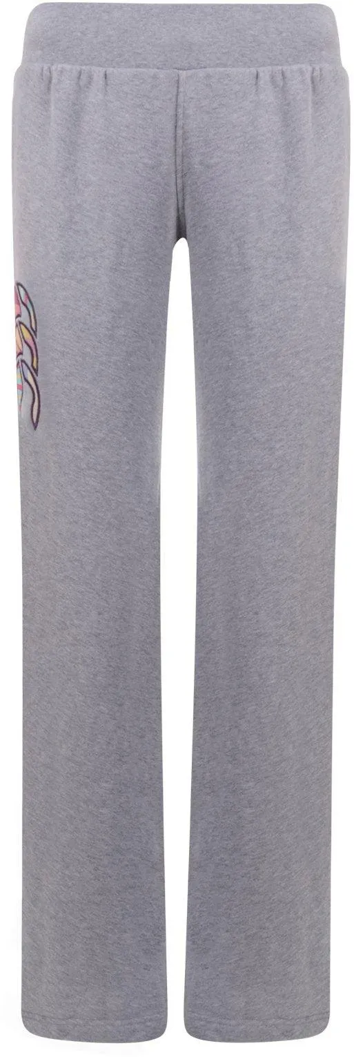 Canterbury Uglies Fleece Open Hem Girls Classic Marle Pants