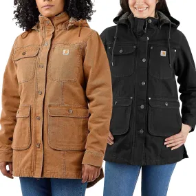 Carhartt Damen Weathered Duck Coat Gefütterter Wintermantel 105512