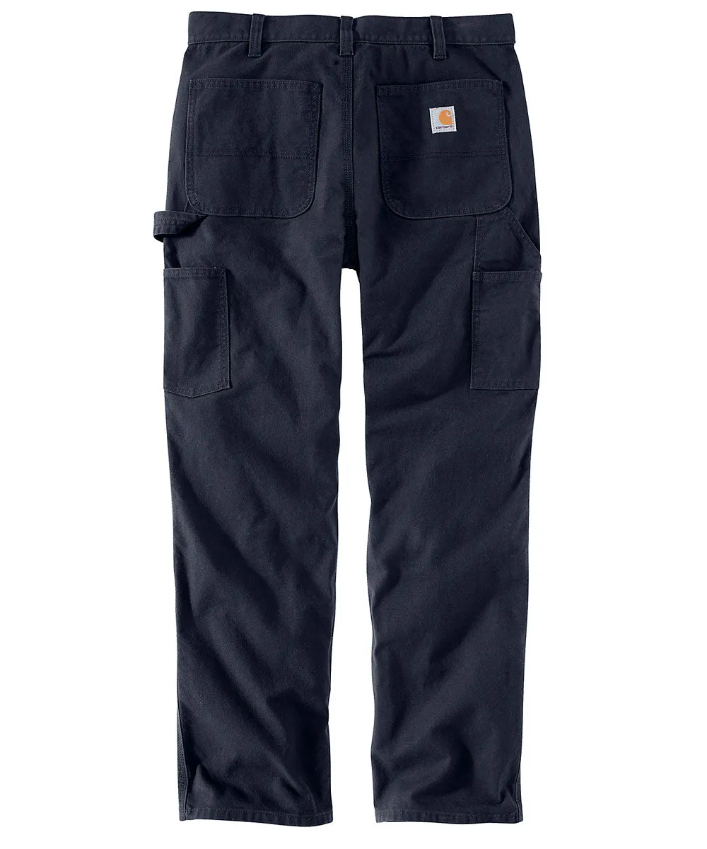 Carhartt Men’s Rugged Flex Relaxed Fit Duck Dungaree - Navy