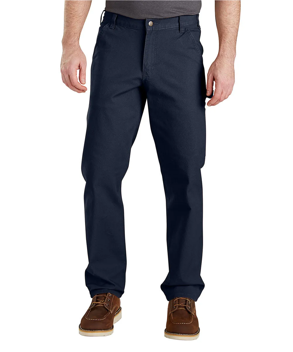 Carhartt Men’s Rugged Flex Relaxed Fit Duck Dungaree - Navy