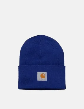 Carhartt-WIP Watch Cap Beanie Hat - Thunder Blue