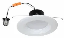 (CASE OF 40) LED Recessed Trim 5in or 6in 12w 3CCT SWITCHABLE (3000K/4000K/5000K) Dimmable