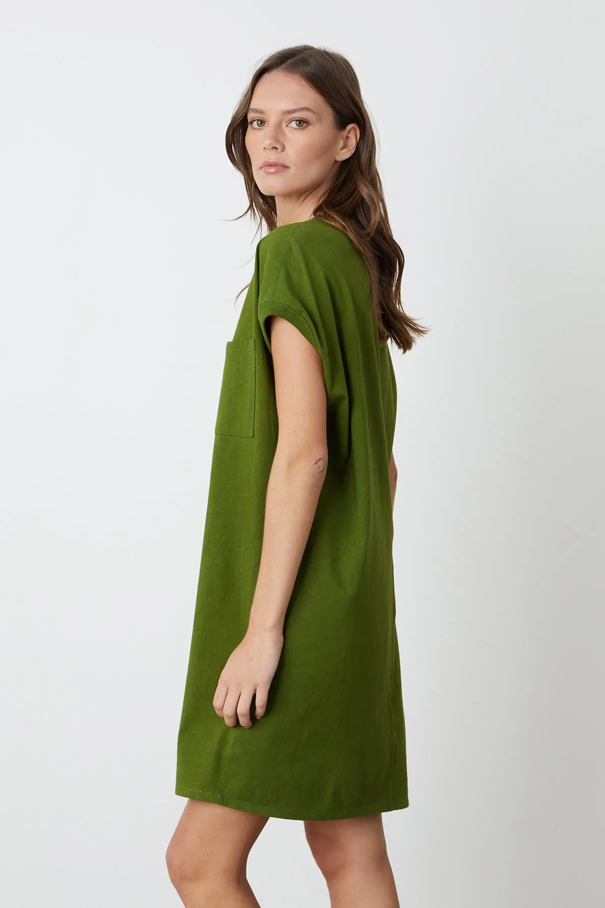 CASSIDY CREW NECK DRESS