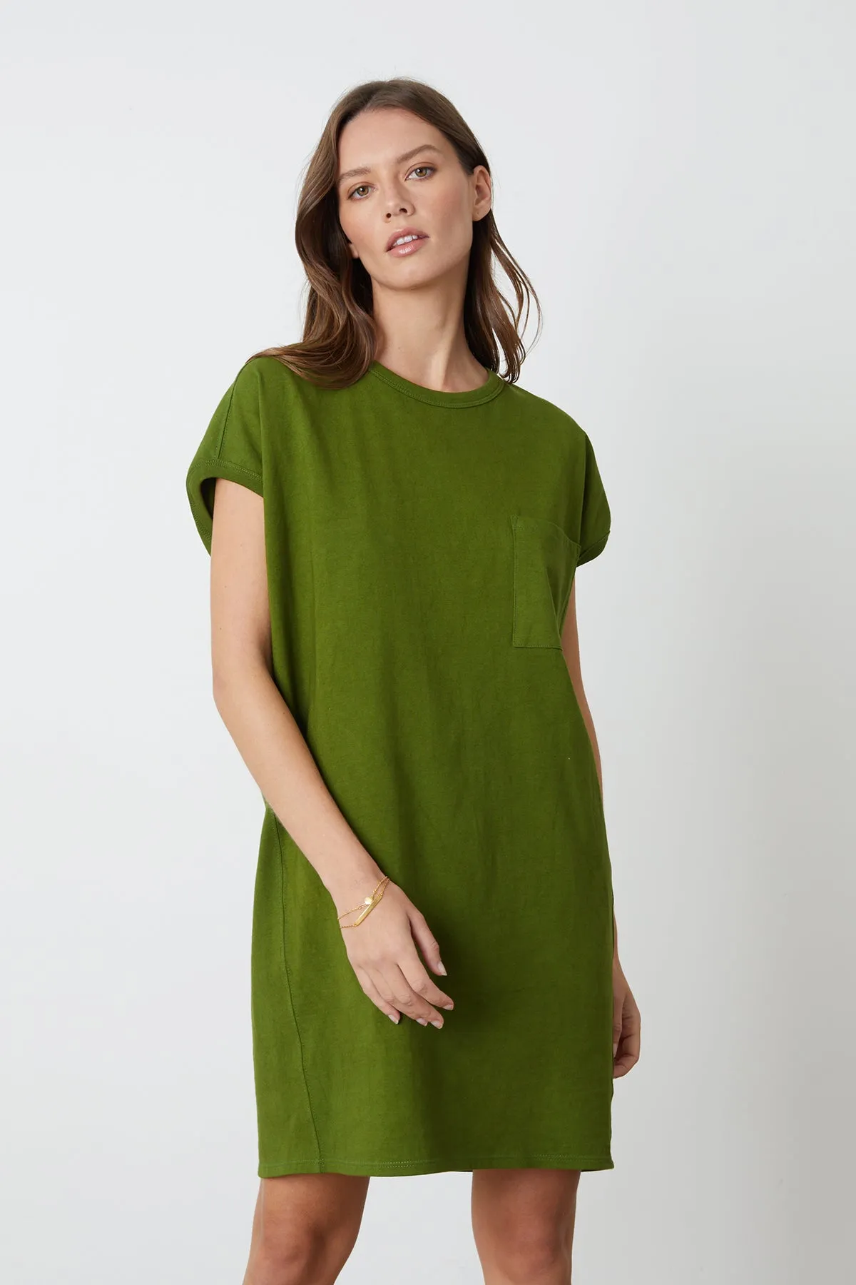 CASSIDY CREW NECK DRESS