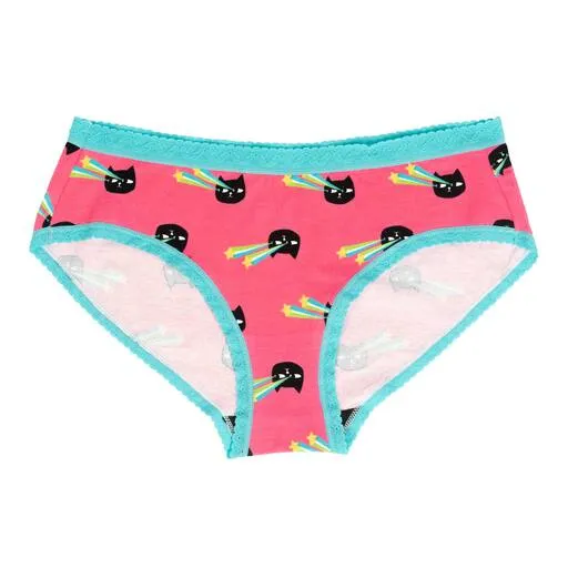 Cat Pew Pew Hipster Underwear