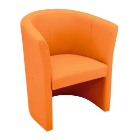 Classic Tub Chair - Orange