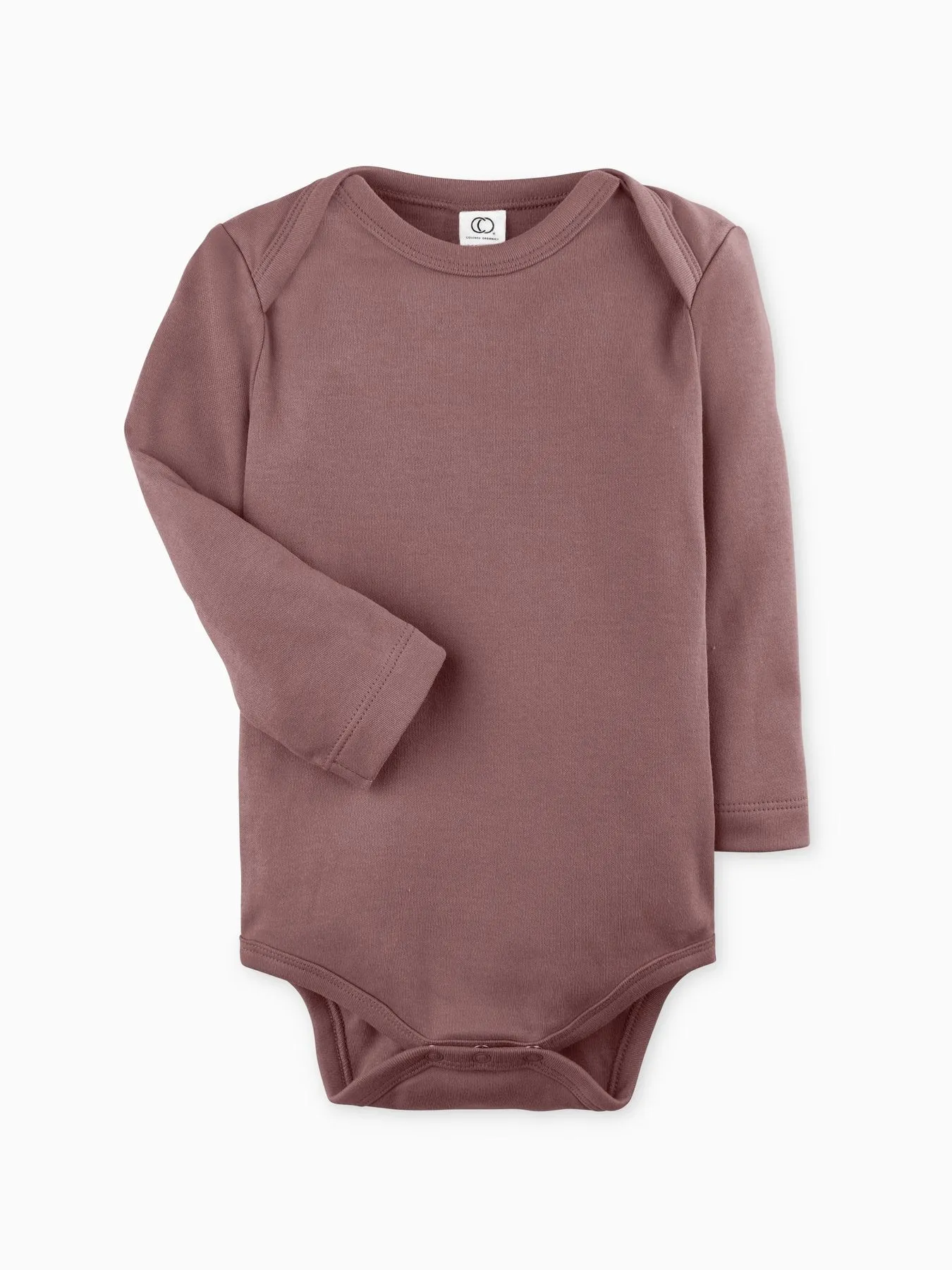 Colored Organics - Long Sleeve Classic Bodysuit - Aster