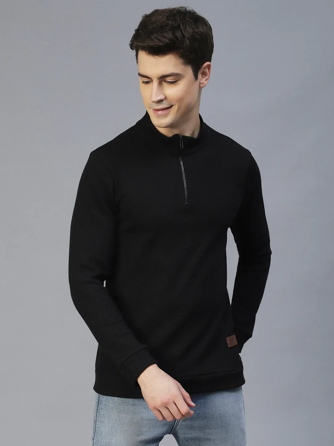 Comfy Henley Knit T-Shirt