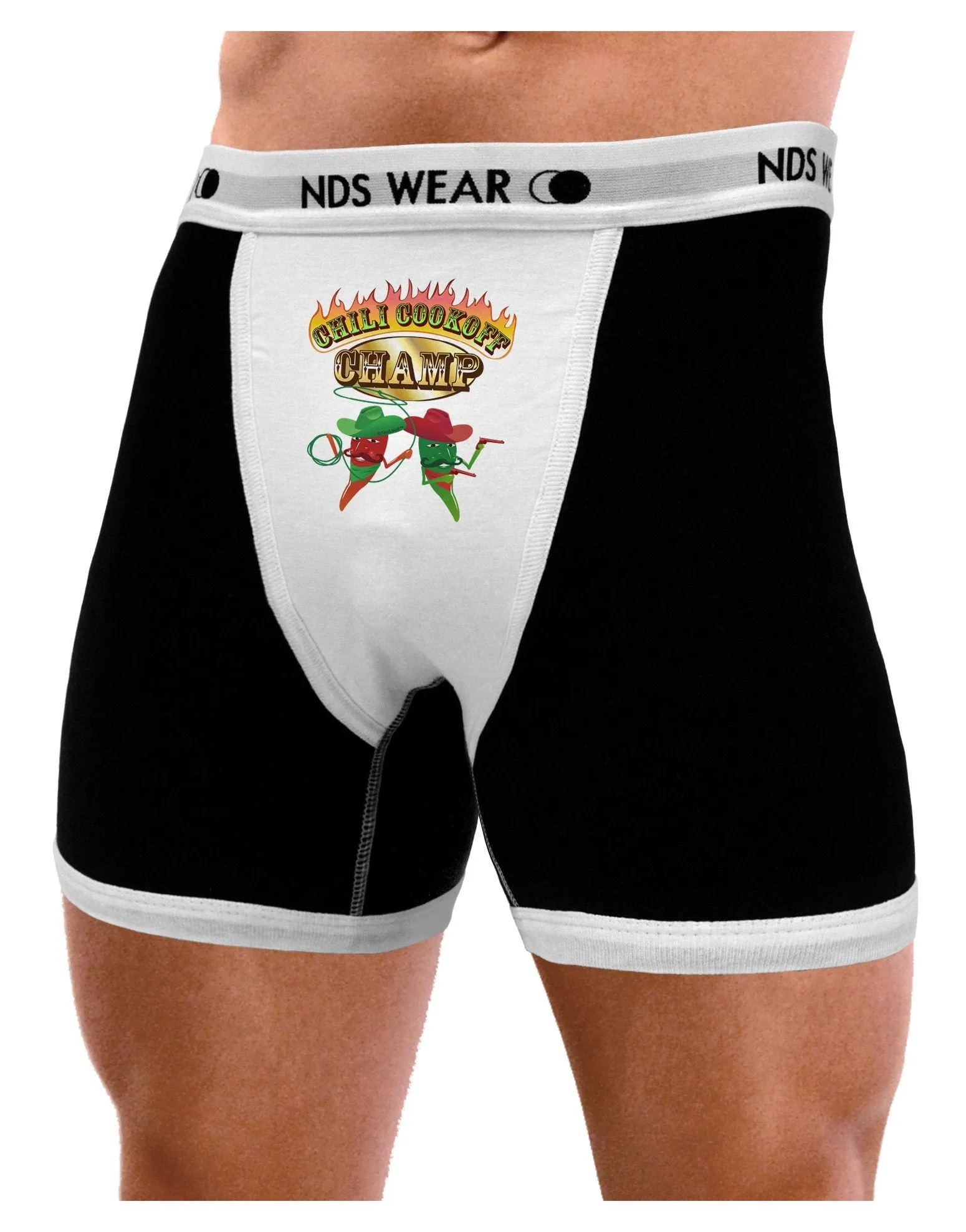 Cowboy Chili Cookoff Champ Mens Boxer Brief Underwear