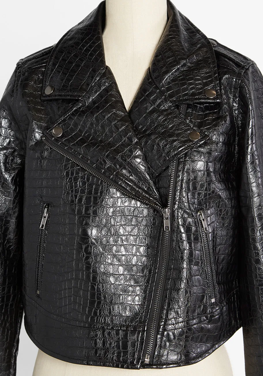 Crocodile Rock Moto Jacket