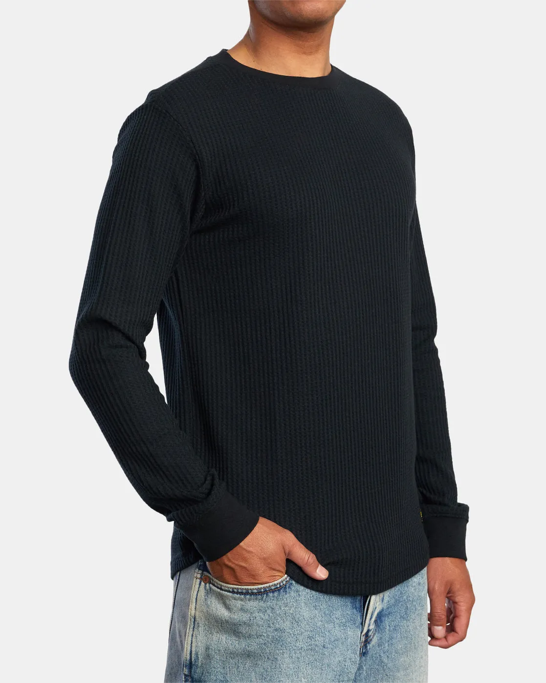 Dayshift Long Sleeve Thermal Shirt - Black