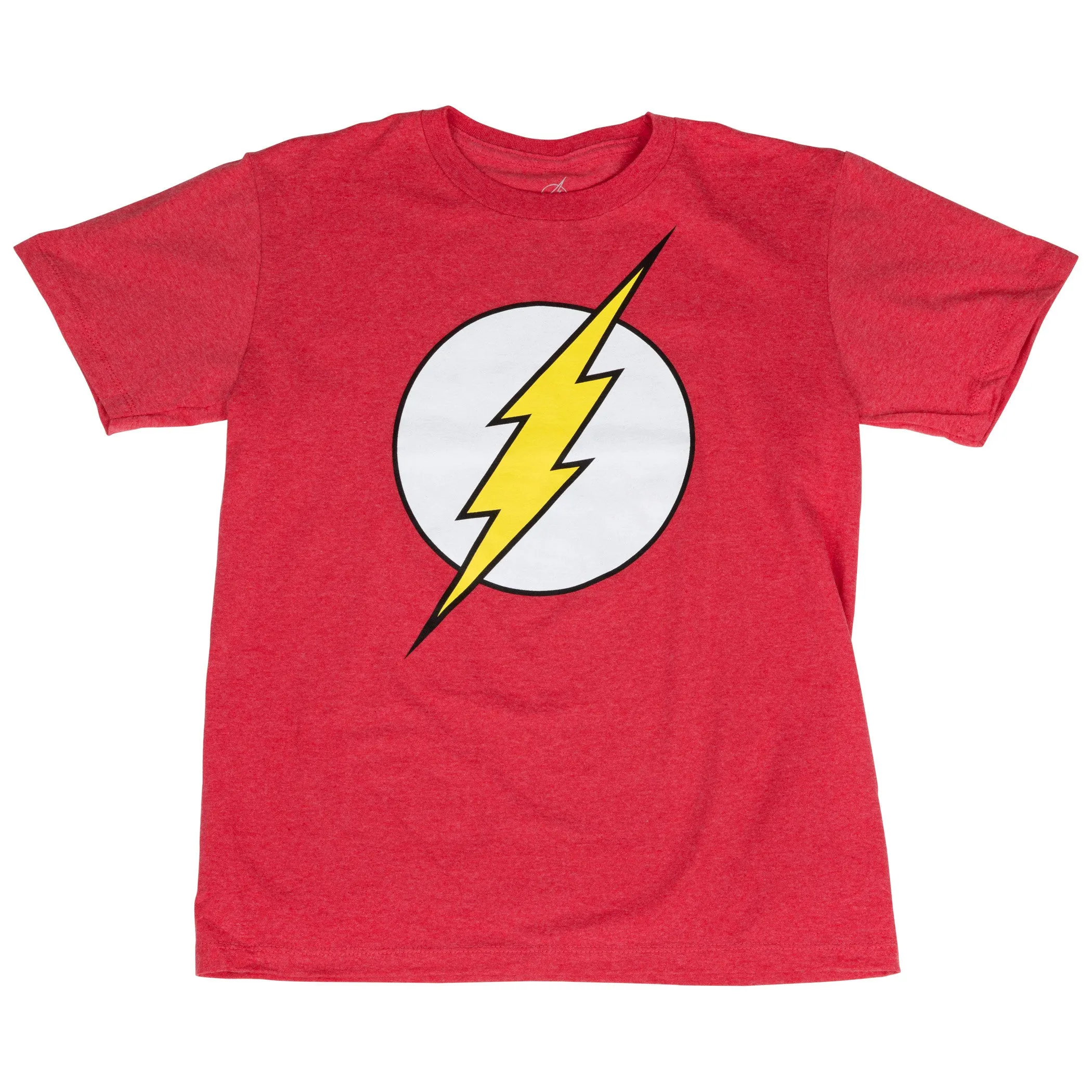 DC Comics The Flash Symbol Glow Ink Youth T-Shirt