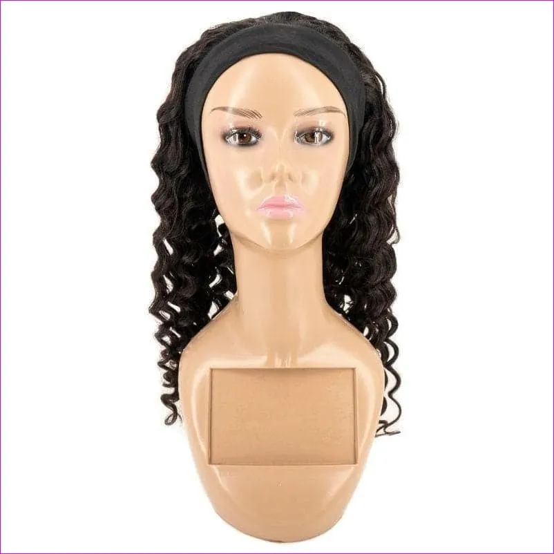 Deep Wave Headband Wig