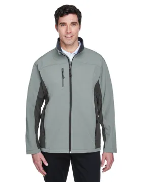 Devon & Jones Men's Soft Shell Colorblock Jacket