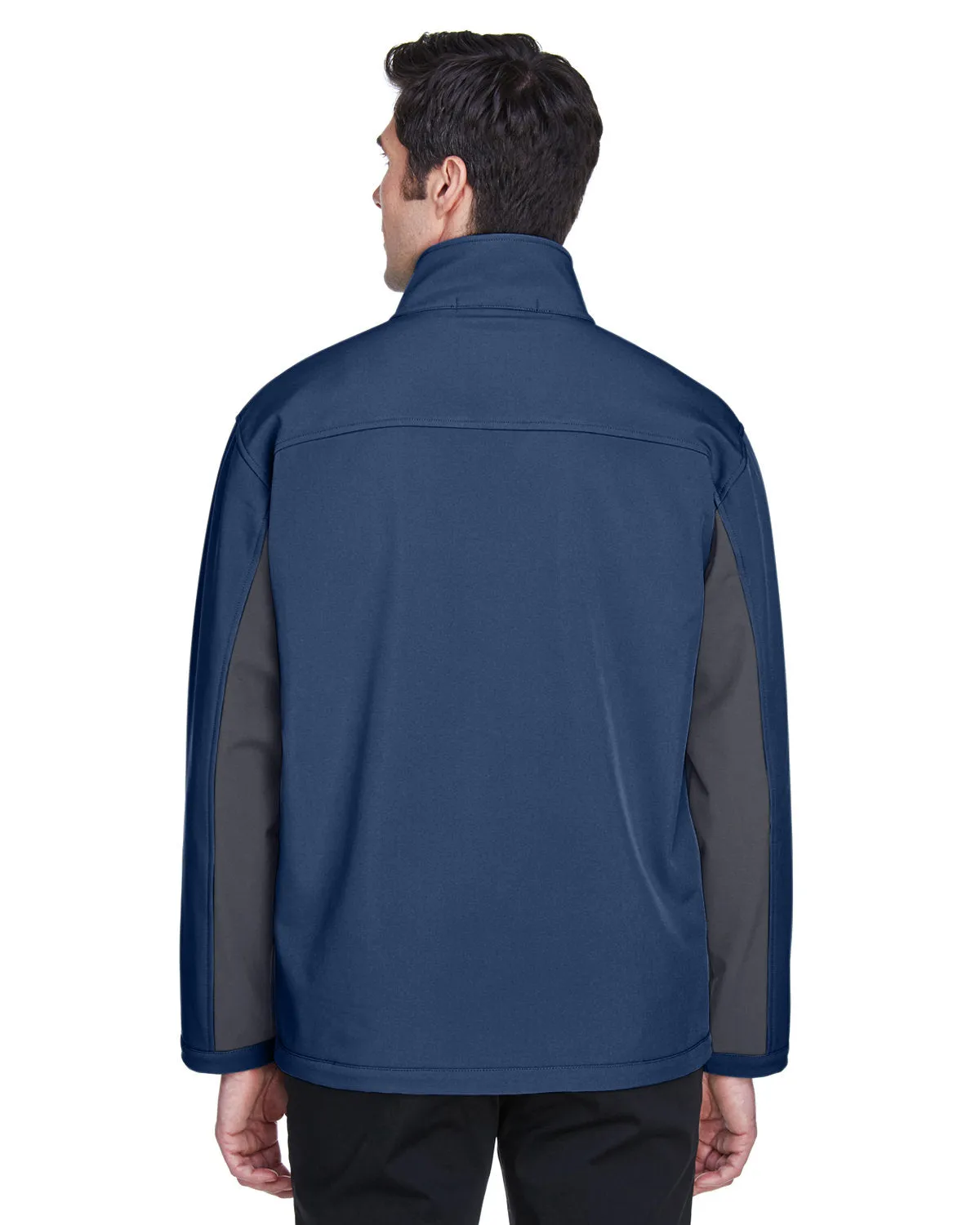 Devon & Jones Men's Soft Shell Colorblock Jacket