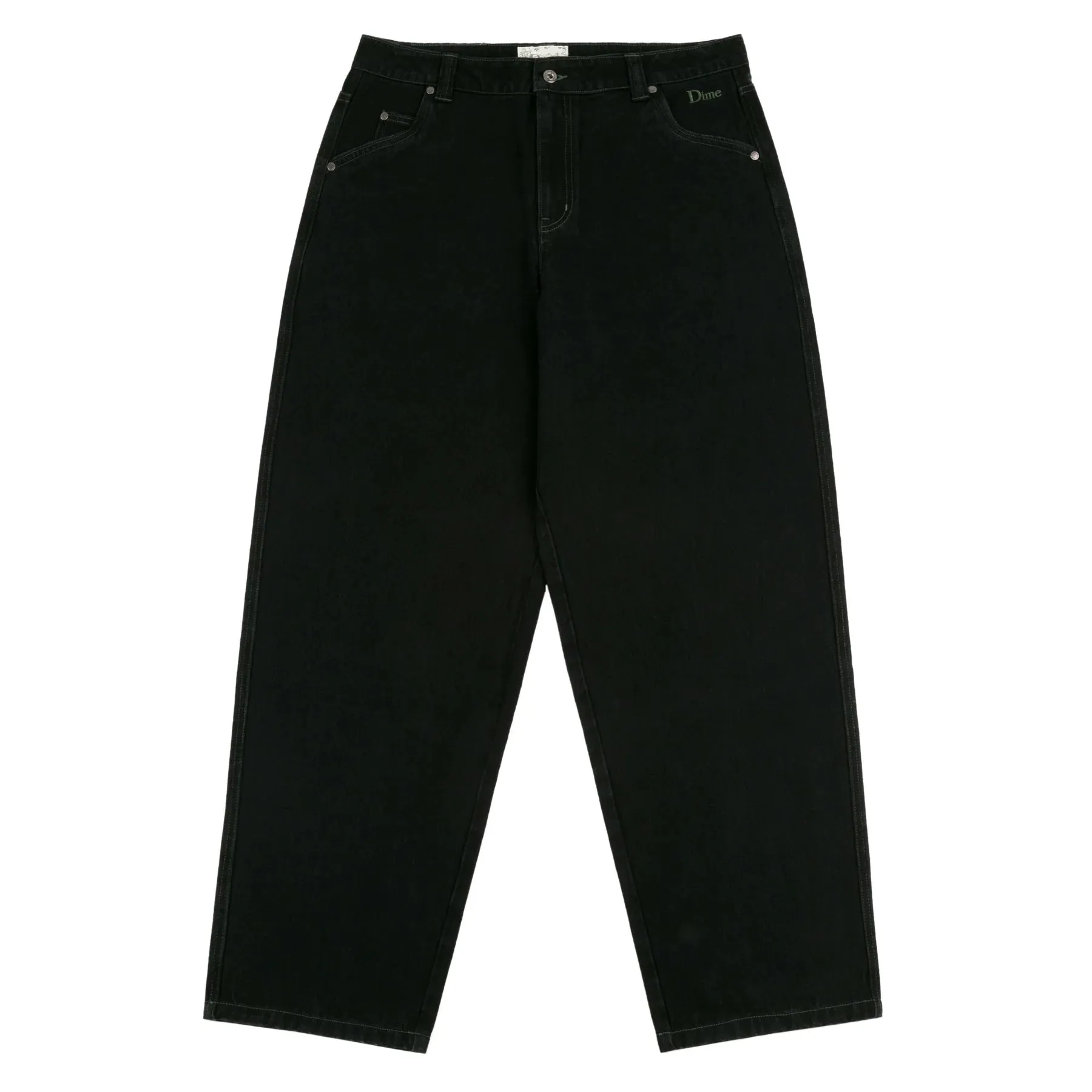 Dime Classic Baggy Denim Pants Black