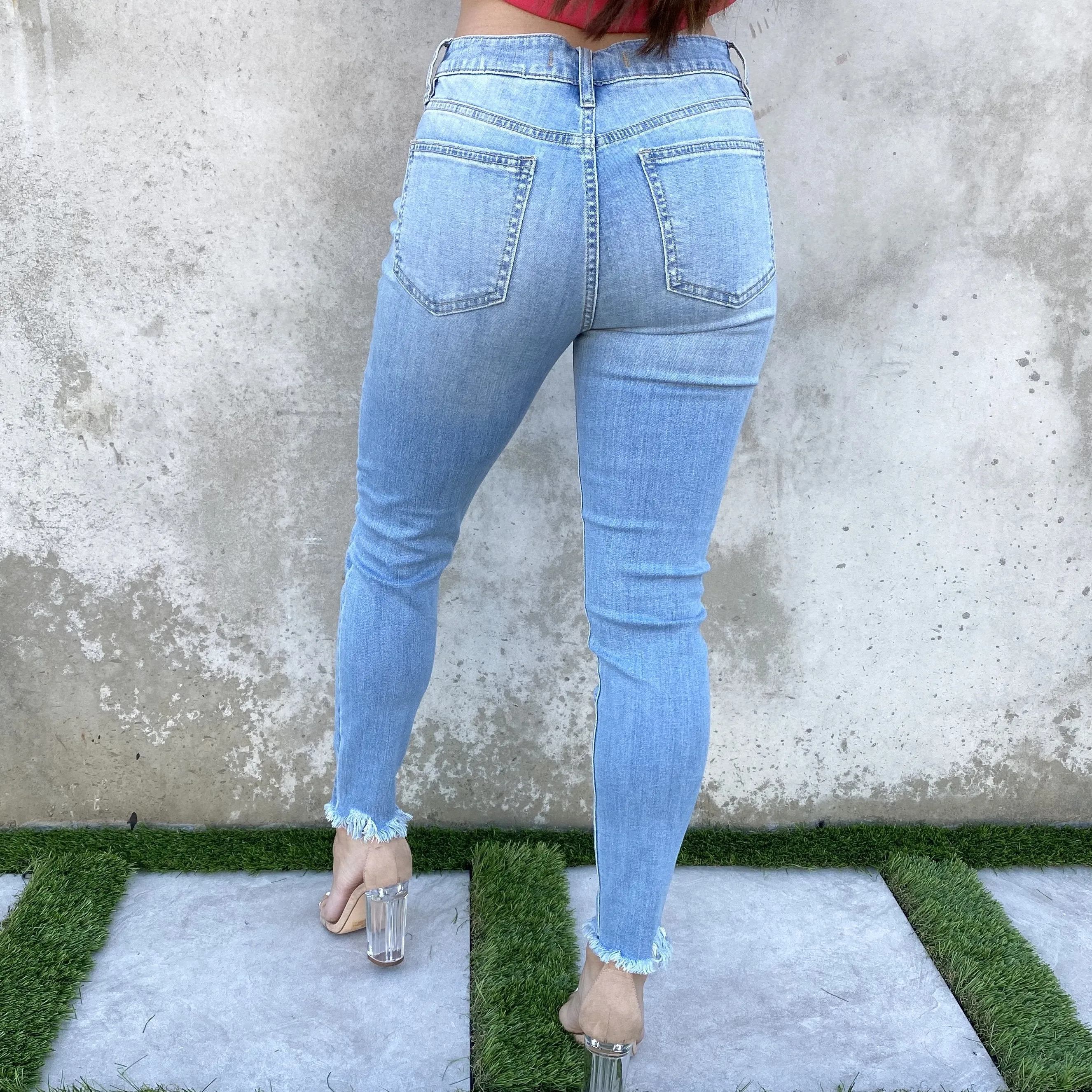 Dixie High Rise Skinny Jeans